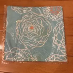 Jim Thompson シルクスカーフ ライトブルー 花柄のサムネイル
