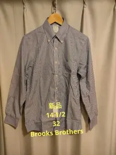 Brooks Brothers シャツ　ボタンダウン　14 1/2 32