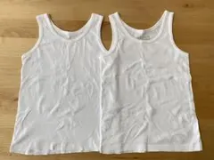 GU キッズ ノースリーブ インナー 130cm 2枚セット