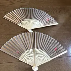 新品　扇子　金の房　非売品　バナナのおまけ　2つ