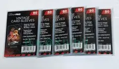 ★特価品★　6個セット　ウルトラプロ　ヴィンテージカード　スリーブ