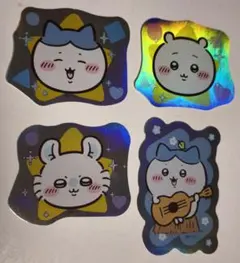 ちいかわ キャラカット ステッカーガム ときめきレインボー ハチワレ モモンガ