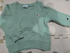 グリーン　スウェット　トレーナー