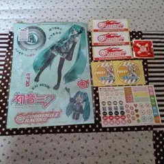ド*ル様 初音ミク　鏡音リン・レン　GOODSMILE RACING シールセッのサムネイル