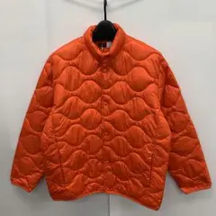 新品★メンズ★Lサイズ★軽量 ウルトラライトダウンジャケット 橙色 36884