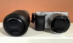 ◆シャッター数:1,650回・美品◆ SONY α6400 ダブルレンズキット 格安レンタル] SONY（ソニー） α6400 ダブルズームレンズキット ミラー