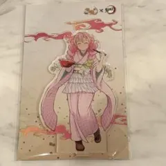 鬼滅の刃 宅麺 アクリルスタンド 甘露寺蜜璃 コラボ