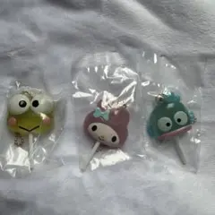 サンリオ カラフルキャンディチャーム ハンギョドン マイメロ　けろっぴ3個セット
