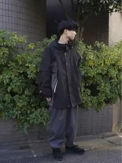 UNTRACE BASIC FIELD JACKET BLACK