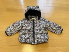 GAP 花柄フード付き中綿コート 18m-24m