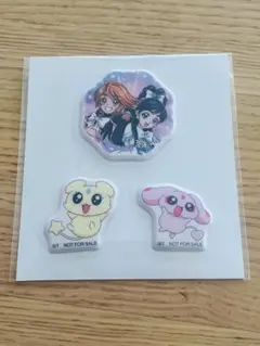 ふたりはプリキュア × AMPHI ぷっくりフレークシール 3枚セット