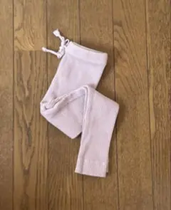 MIRUBON様 新品未使用 くすみカラー パープル ベビー リブレギンス 90