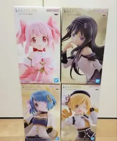 魔法少女まどか☆マギカ フィギュア 4種セット まどか ほむら さやか マミ