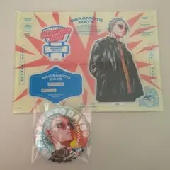 SAKAMOTO DAYS 坂本太郎 サカモトデイズ アクスタ 缶バッチ
