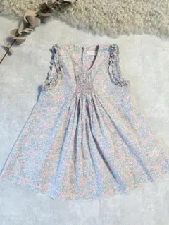 Malvi & Co. 花柄ノースリーブワンピース ２Ａ