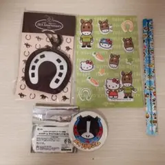 JRA TURFY キャラクターグッズ 5点セット