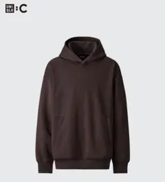 デ*８様 ユニクロC　スウェットワイドパンツ・オーバーサイズプルパーカ　セットア