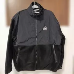 LATOK しまむら　アウトドアブランド　フリースジャケット ブラック Mサイズ