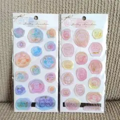 ちいかわ　メルティシュシュシール　みんなミックス　シーリングスタンプ風シール