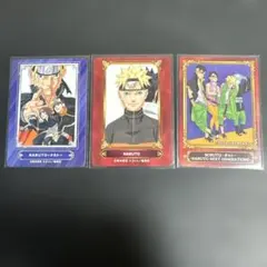 NARUTO BORUTO ジャンプフェア 特典カード 3枚セット