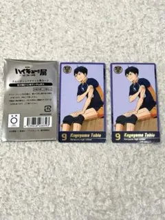 ハイキュー ゴミ捨て場の決戦展 チケット風カード 影山飛雄