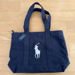 ポロ ラルフローレン CAMINO TOTE OS ポニー刺繍 キャンバス