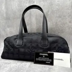 極美品✨シャネル ニュートラベルライン ハンドバッグ 黒 シール＆カード有 9番