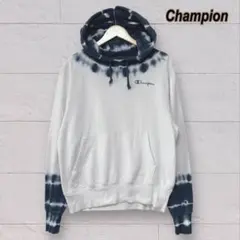 だ*ん様 Champion チャンピオン　パーカー　タイダイ　白　　ホワイト　ネ