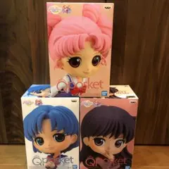 セーラームーン Qposket フィギュア 3個セット