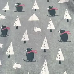 ニット生地　裏起毛