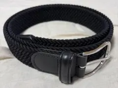 アンダーソンズ ラバーメッシュベルト 35mm 黒　サイズ90のサムネイル