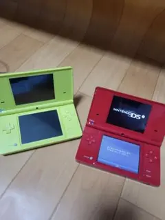 ニンテンドーDS i本体 イエロー レッド セット　ジャンク