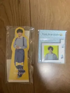 なにわのにわ　長尾謙杜　スタンドメモ&フレームマグネット