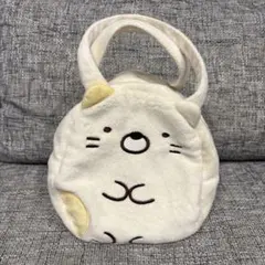 すみっコぐらし　ねこ　手さげバッグ　手さげカバン　ハンドバッグ