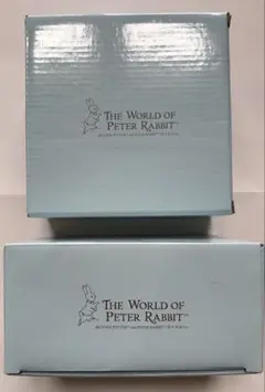 【新品】ピーターラビット 山加商店 マグカップ2個 サラダボウル2枚 セットのサムネイル