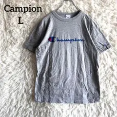 チャンピオン◇半袖Ｔシャツ　トップス　ロゴT　コットン　スポーツウェア　L