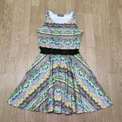 【ANAP GIRL 】ノースリーブ　ワンピース　花柄