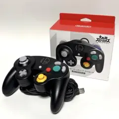 SW GCコントローラ スマブラブラック