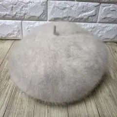 override オーバーライド　アンゴラ混　 ベレー帽　帽子　 57.5cm