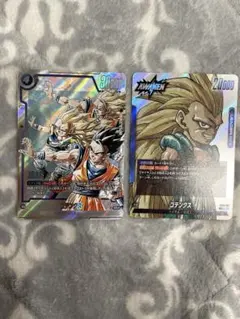 ゴテンクスSRパラレル+α ドラゴンボールカード　マンガブースター2