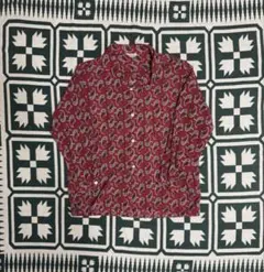 60s vintage paisley shirt