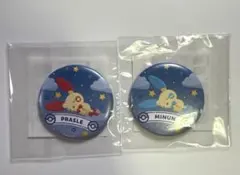 ポケモンスリープ 缶バッジ プラスル マイナン