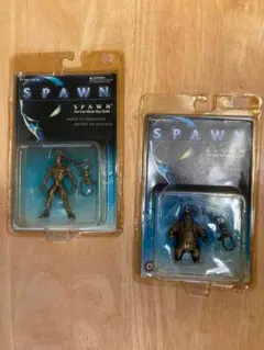 SPAWN メタルキーチェーン 2点セット スポーン&クラウンセット　未開封