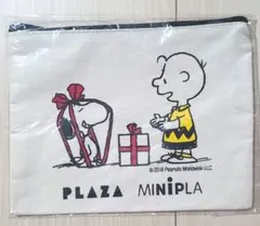 PLAZA【スヌーピーのフラットポーチ】
