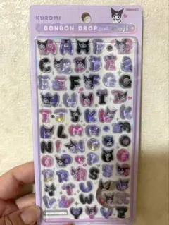 クロミ ボンボンドロップシール　サンリオmoji 正規品