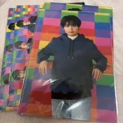 ★なにわ男子　大西流星　集合　クリアファイル　各2枚 4枚セット