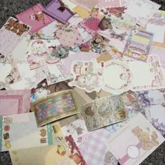 国内海外作家さん 紙ものバラメモ おすそ分け 50枚