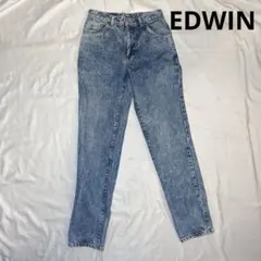 EDWIN デニム　ジーンズ　ケミカルウォッシュ　ビンテージ