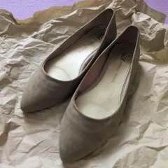 WA ORiental TRaffic スエード ローヒールパンプス 38