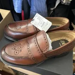 ZARA レザーローファー